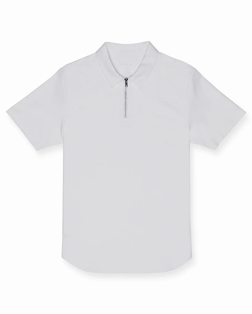 LUX Zip Polo