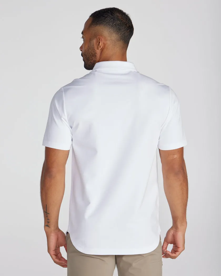 LUX Zip Polo