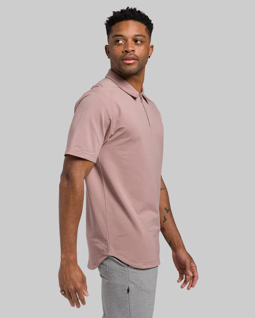 LUX Zip Polo