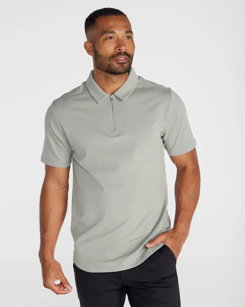 LUX Zip Polo