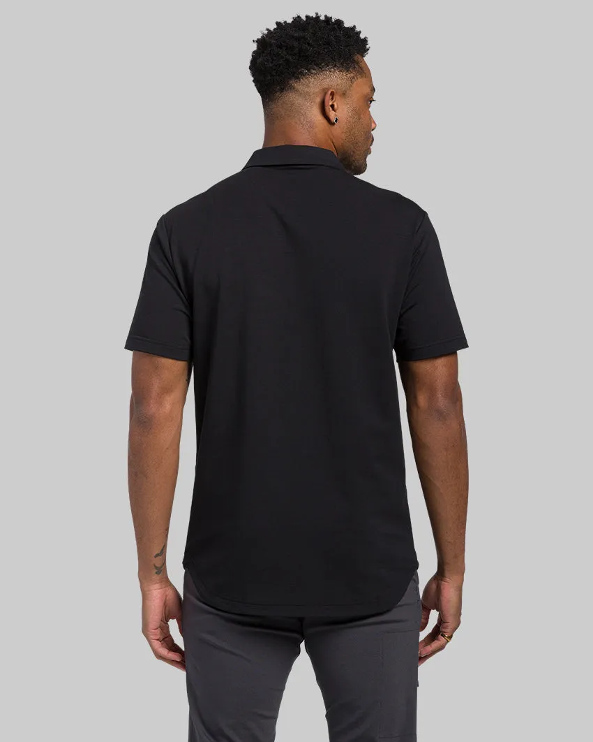 LUX Zip Polo