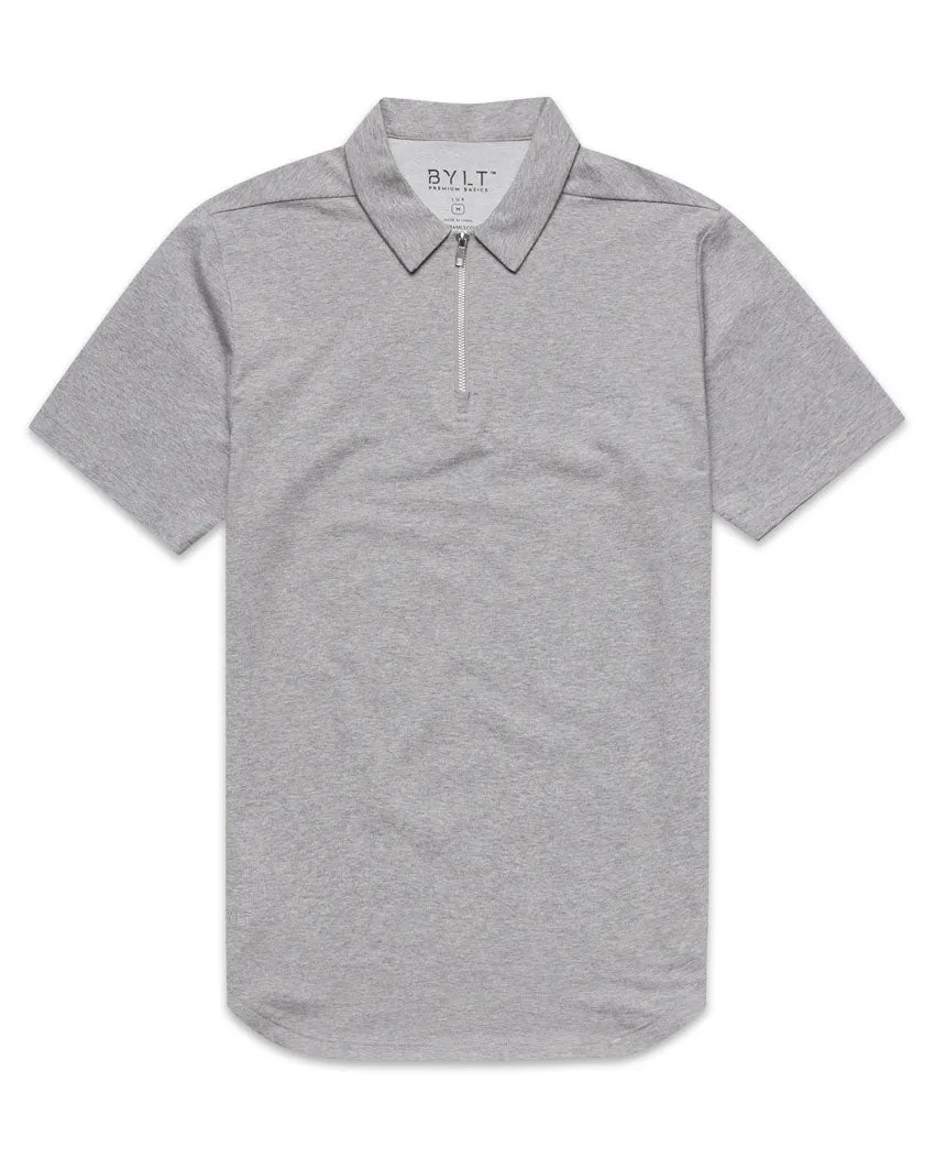 LUX Zip Polo