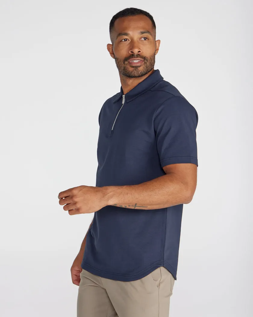 LUX Zip Polo