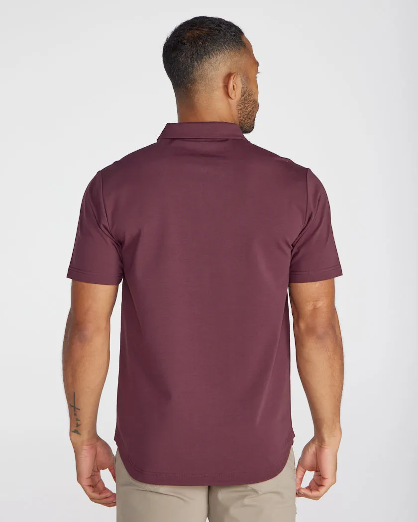 LUX Zip Polo