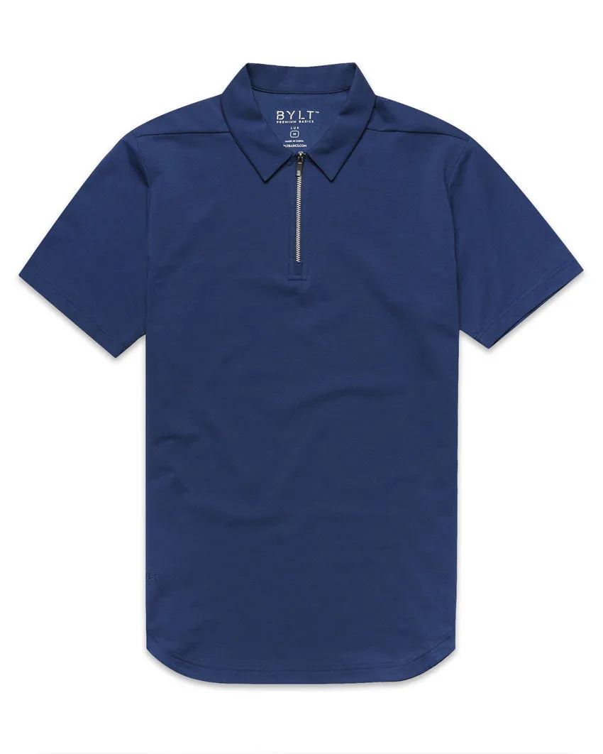 LUX Zip Polo