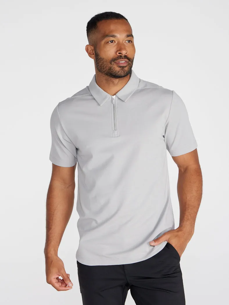 LUX Zip Polo