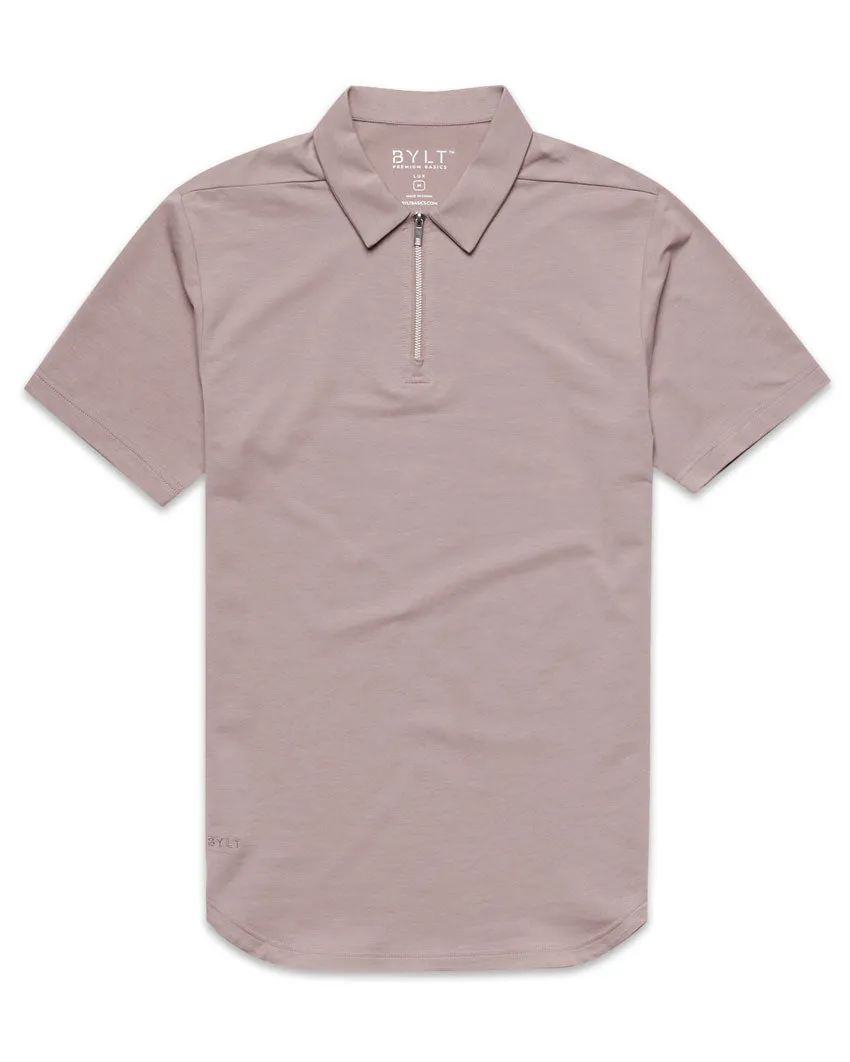 LUX Zip Polo