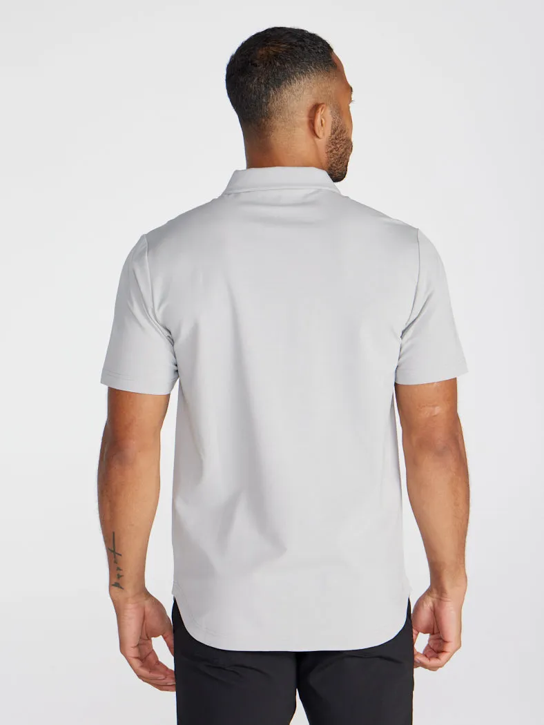 LUX Zip Polo