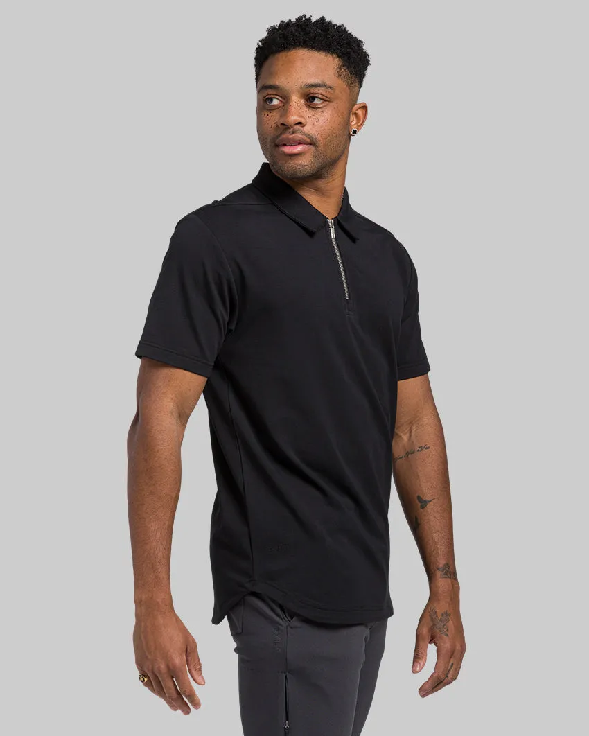 LUX Zip Polo