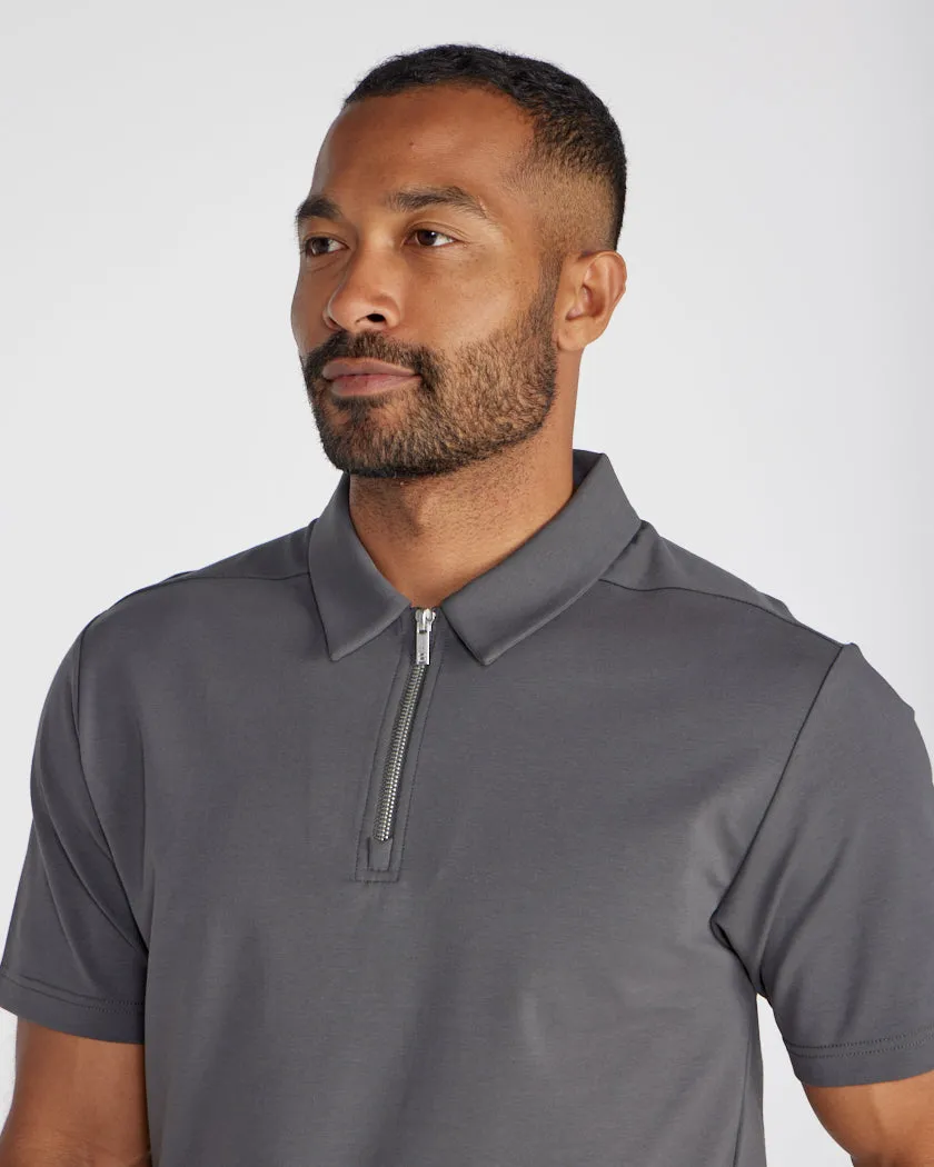 LUX Zip Polo