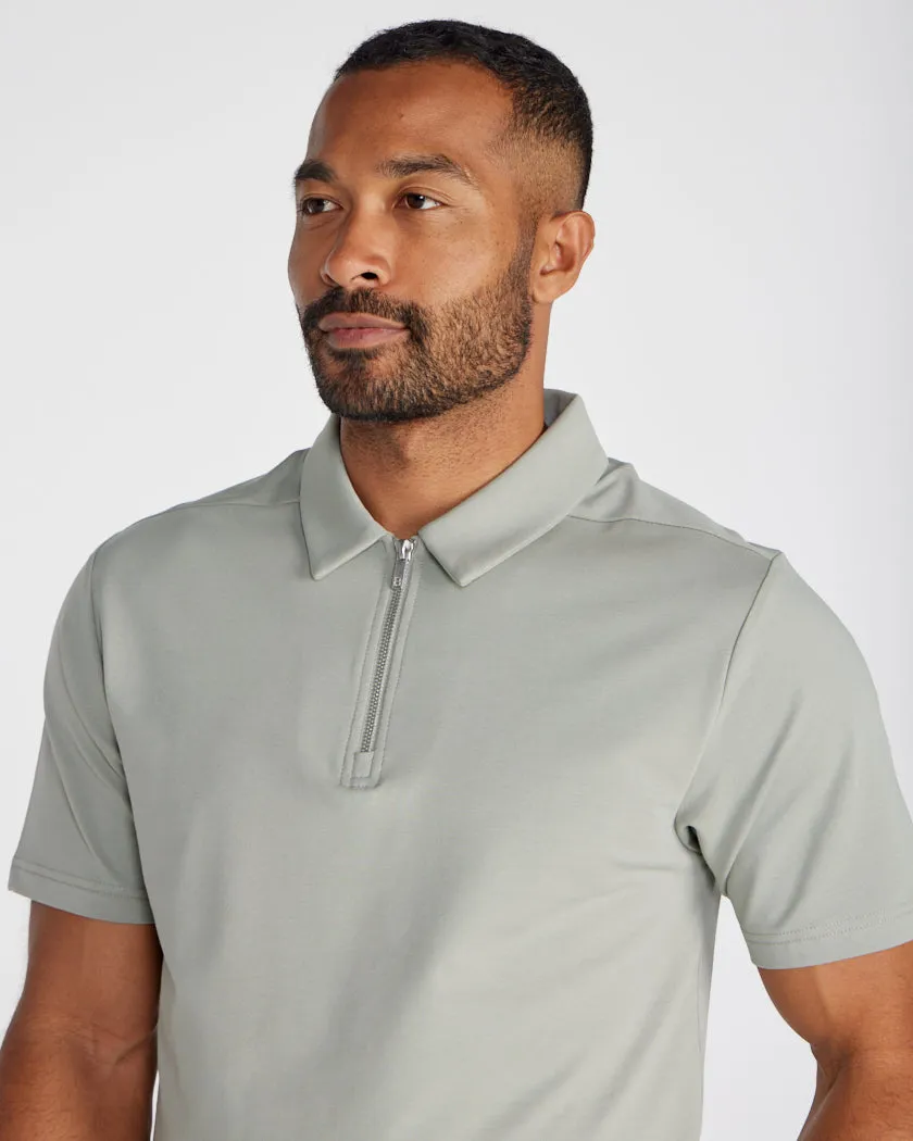 LUX Zip Polo