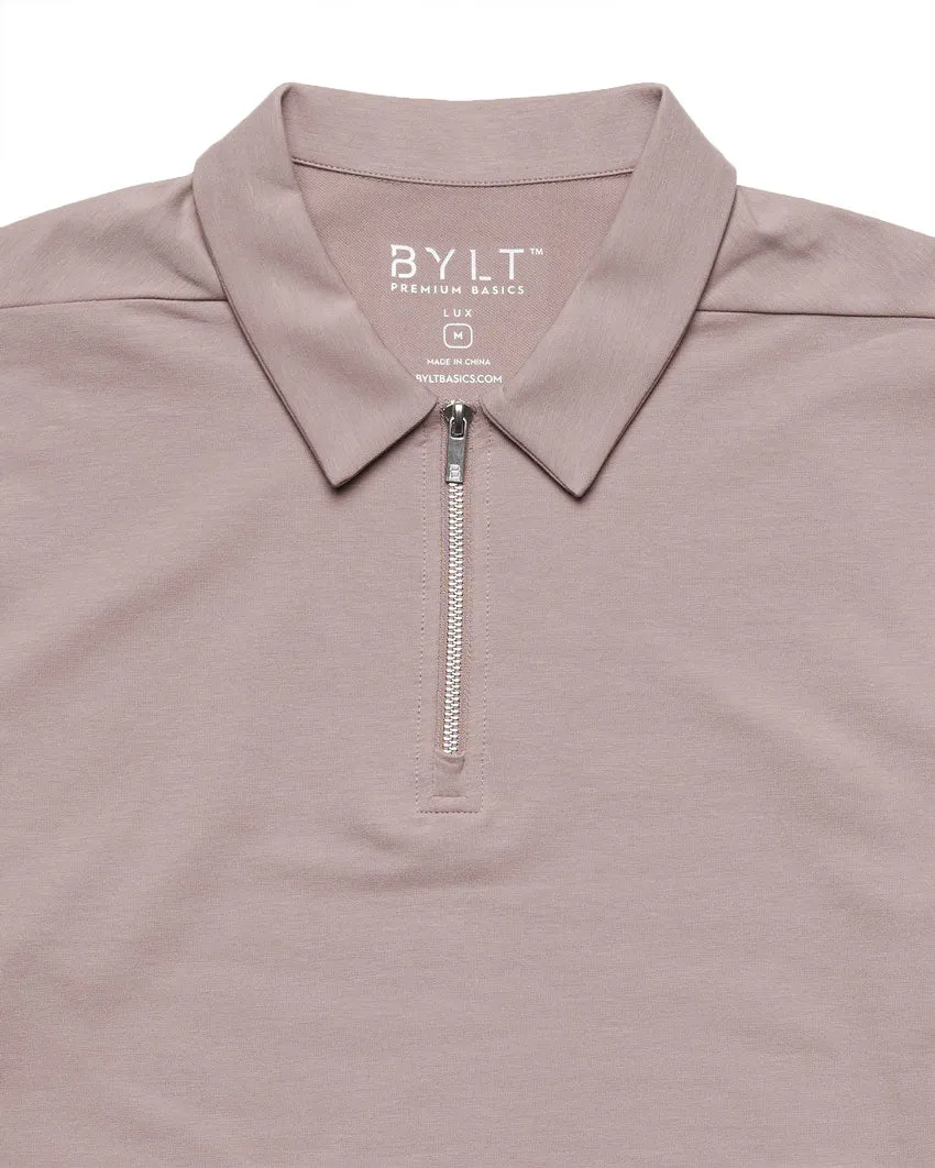 LUX Zip Polo