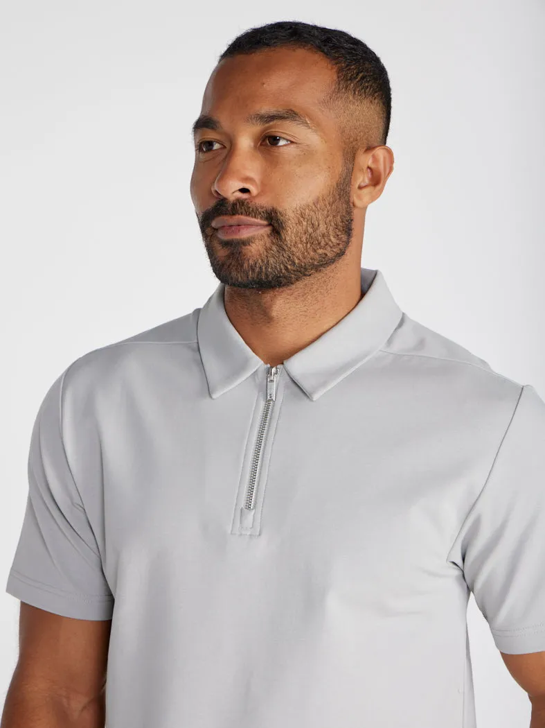 LUX Zip Polo