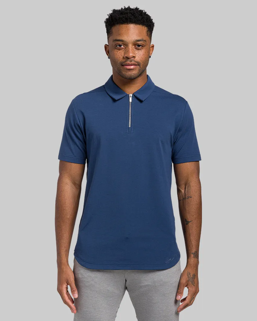 LUX Zip Polo