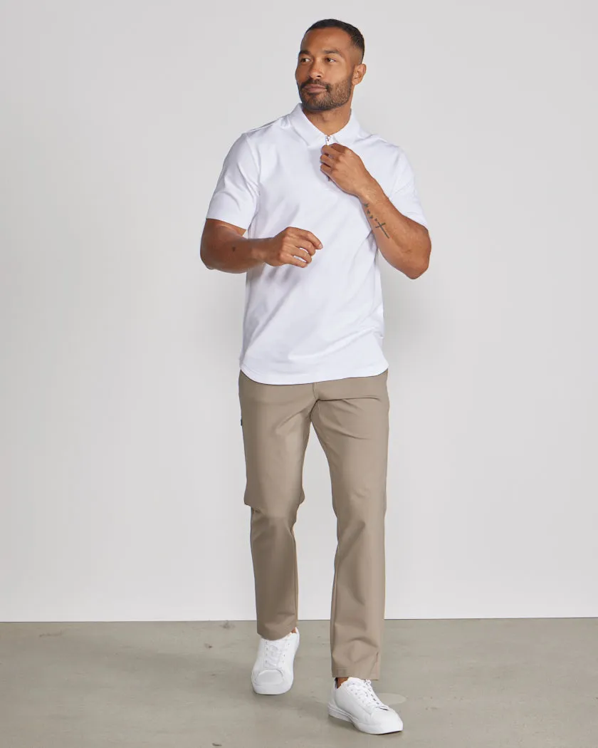 LUX Zip Polo