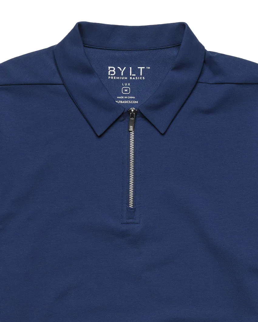 LUX Zip Polo