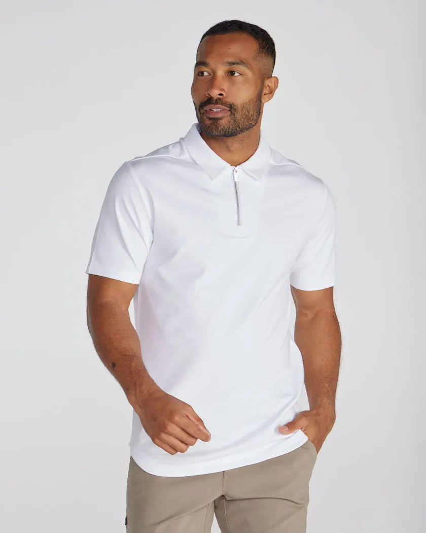 LUX Zip Polo