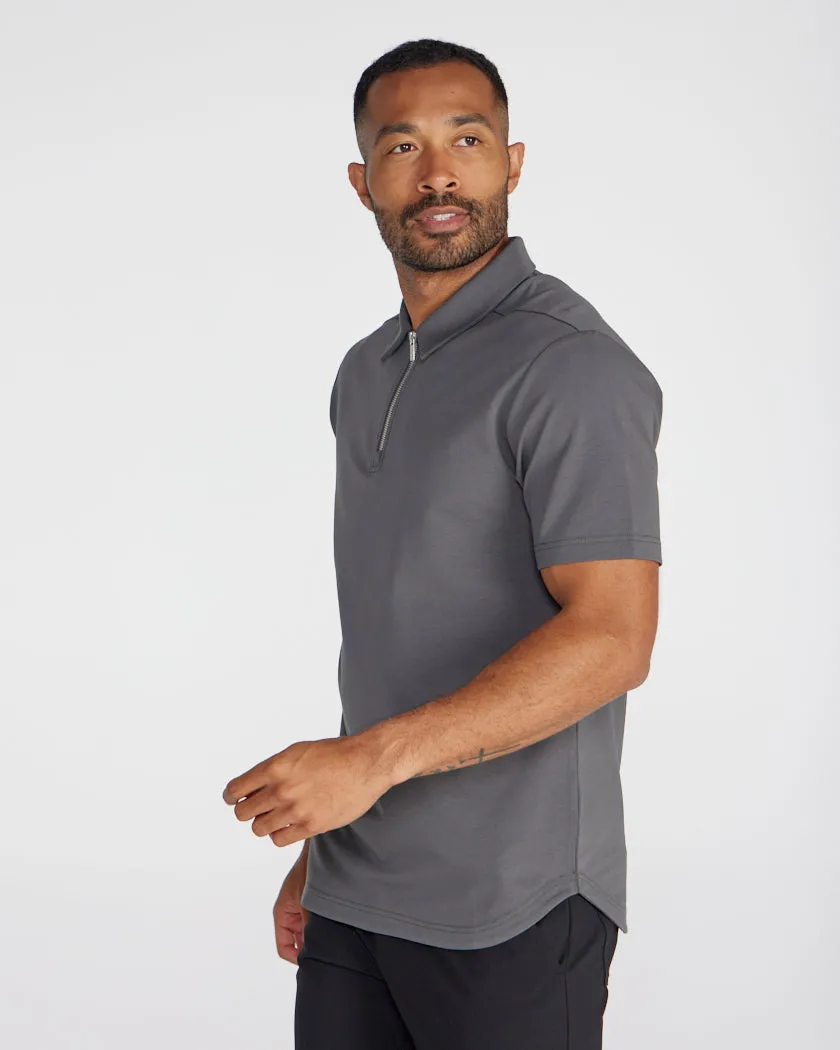 LUX Zip Polo