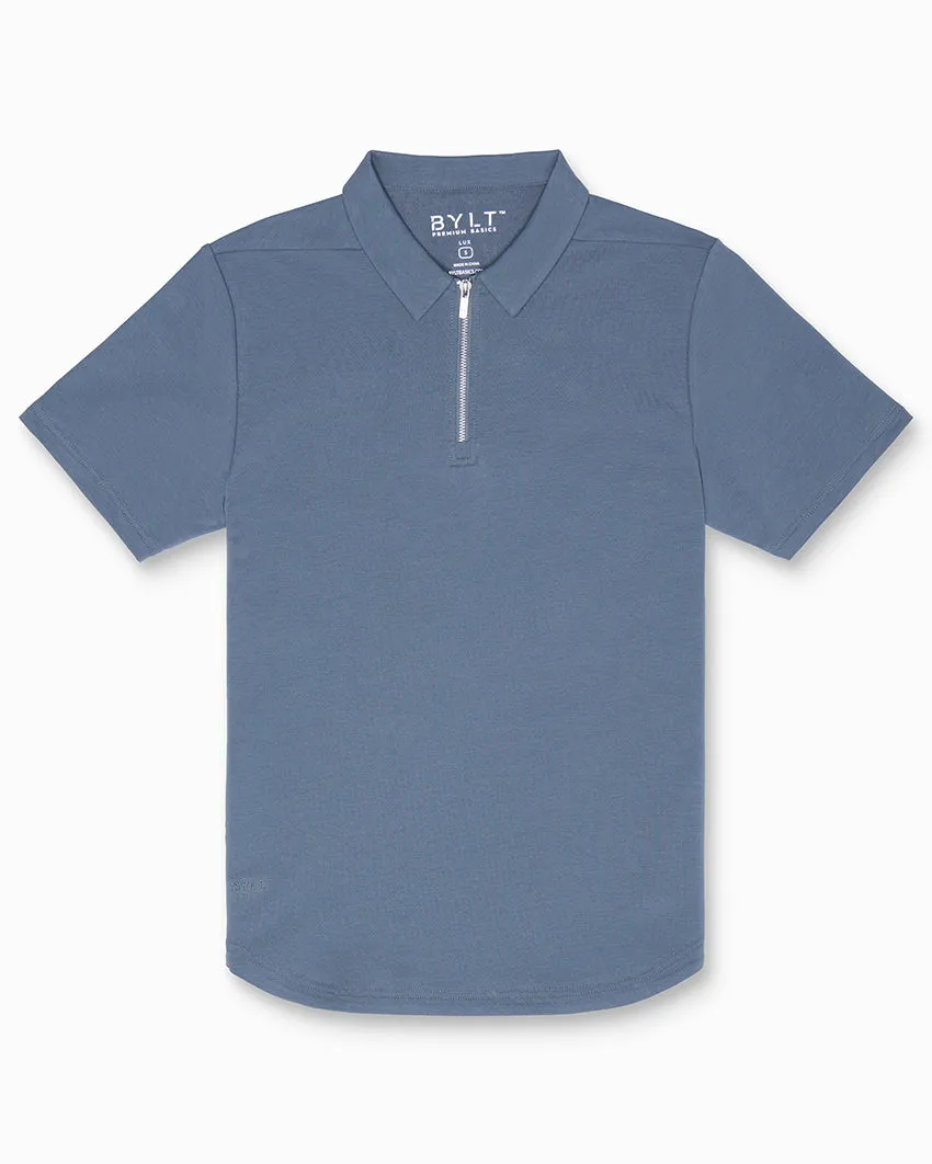 LUX Zip Polo