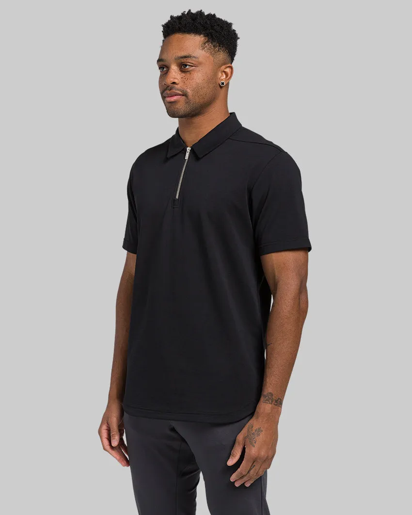 LUX Zip Polo