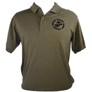 Men's EGA Circle Polo - Olive