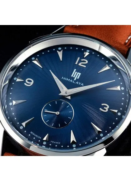 Montre Lip - Himalaya 40mm cadran bleu soleillé