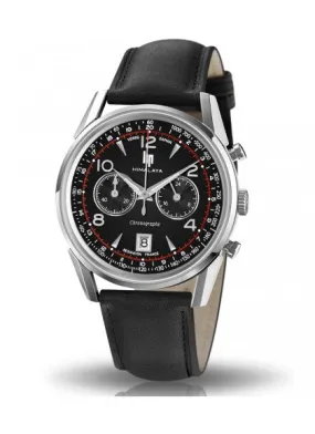 Montre Lip - Himalaya 40mm chronographe cadran noir