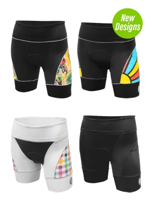 Pantalones cortos de triatlón Riviera para mujer