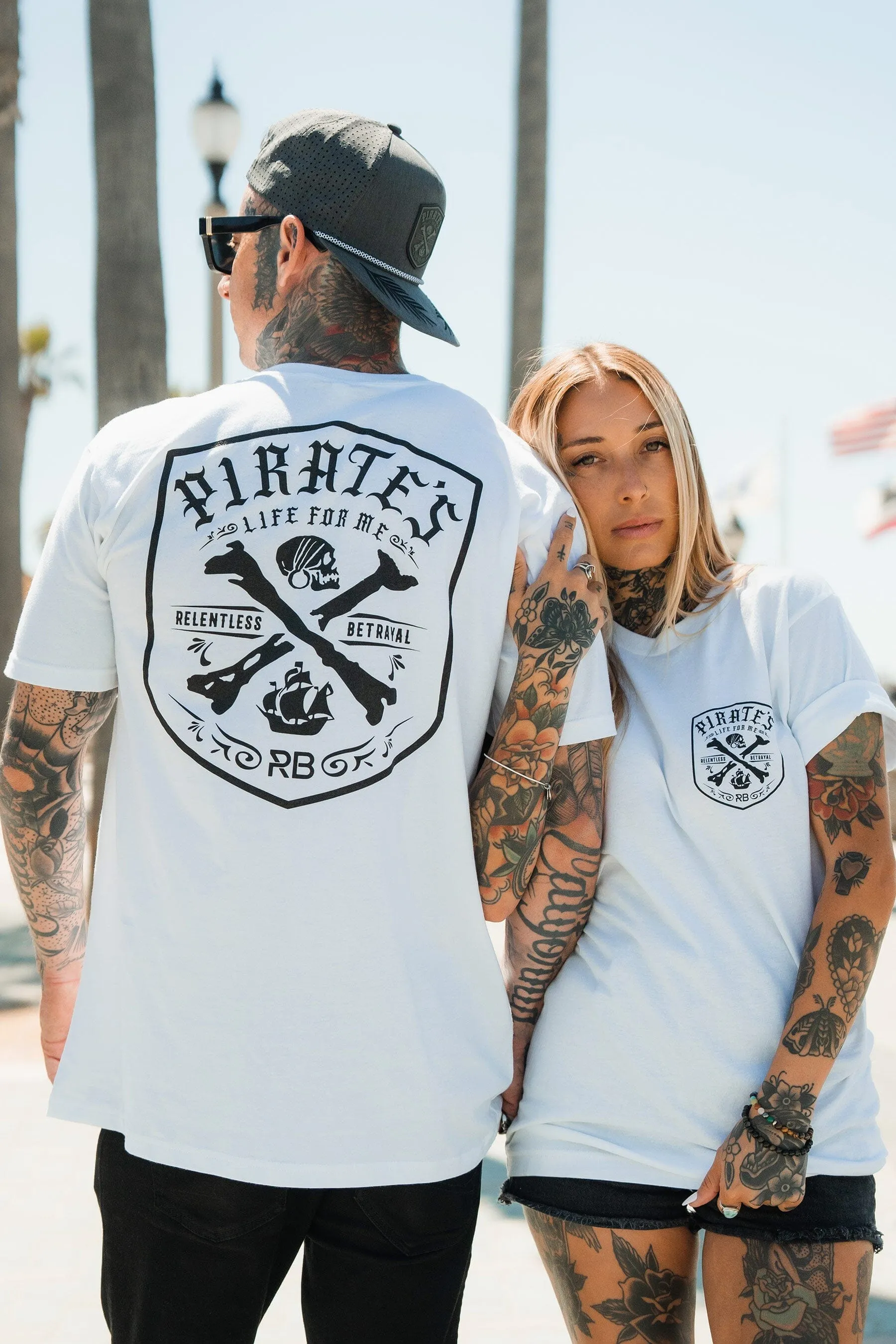 Pirate's Life White T-Shirt