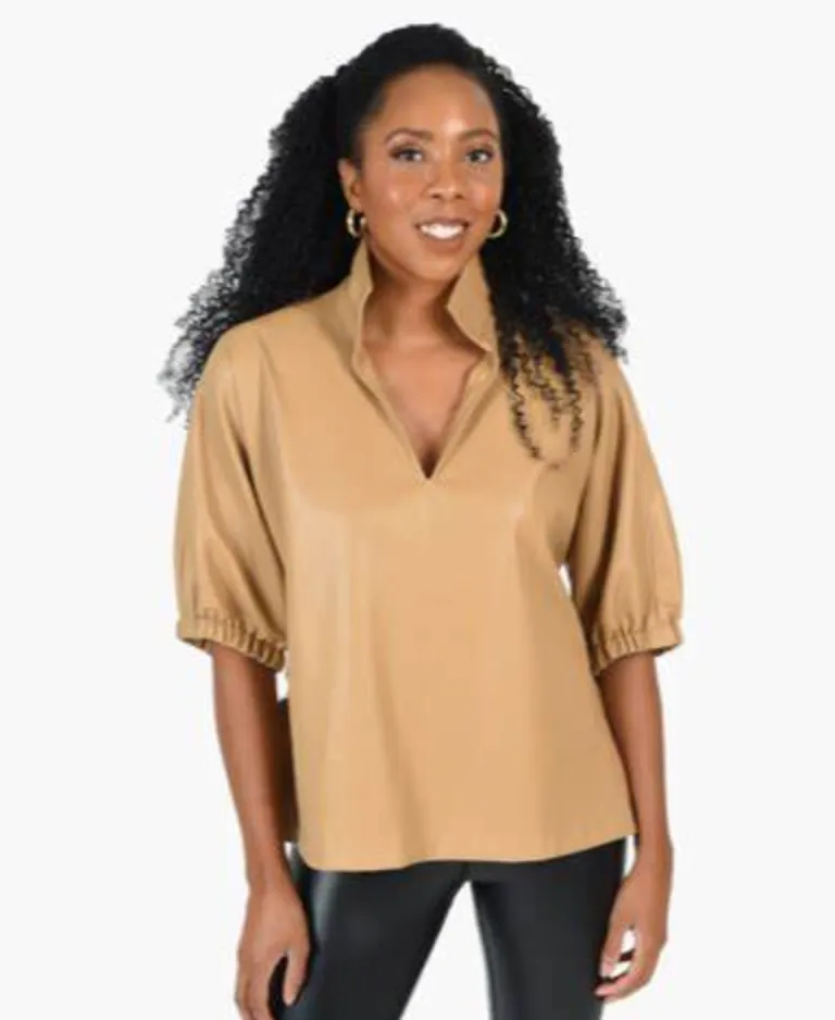 Poppy Top | Camel - XL