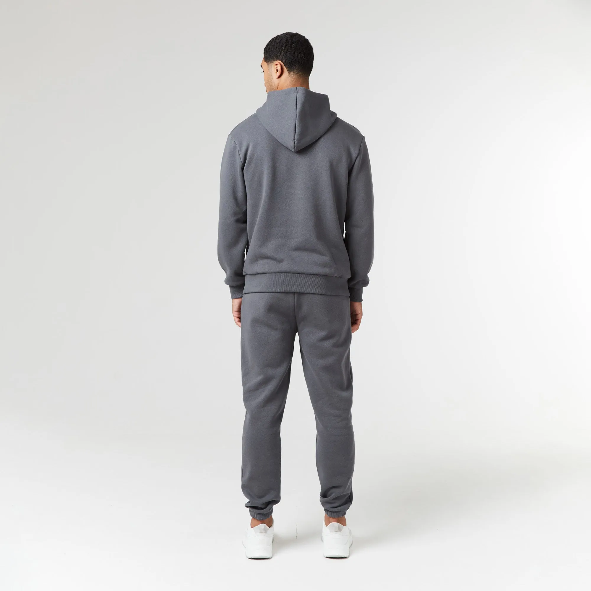 Relaxed Fit Cuffed Jogger | Graphite