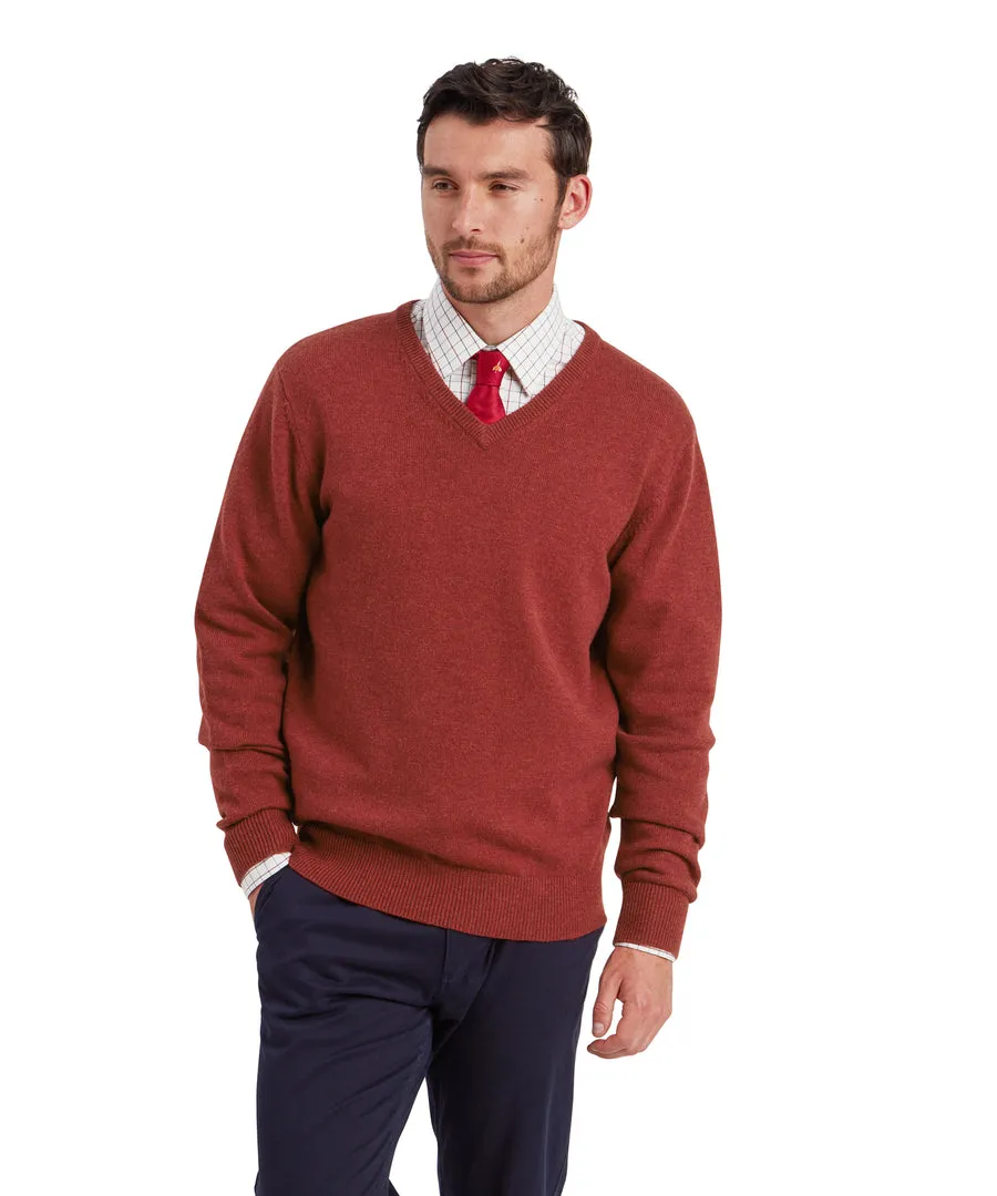 Schoffel Lewis lambswool V-Neck Jumper