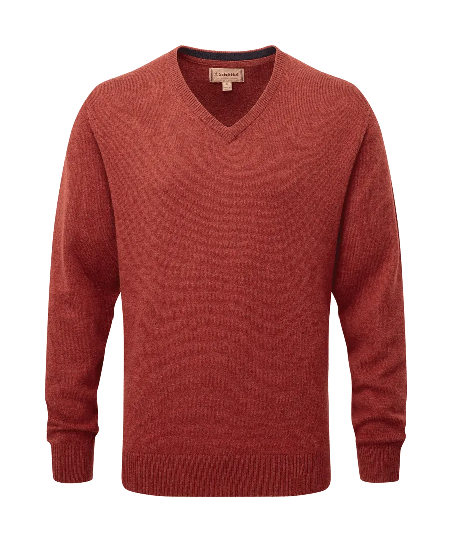 Schoffel Lewis lambswool V-Neck Jumper