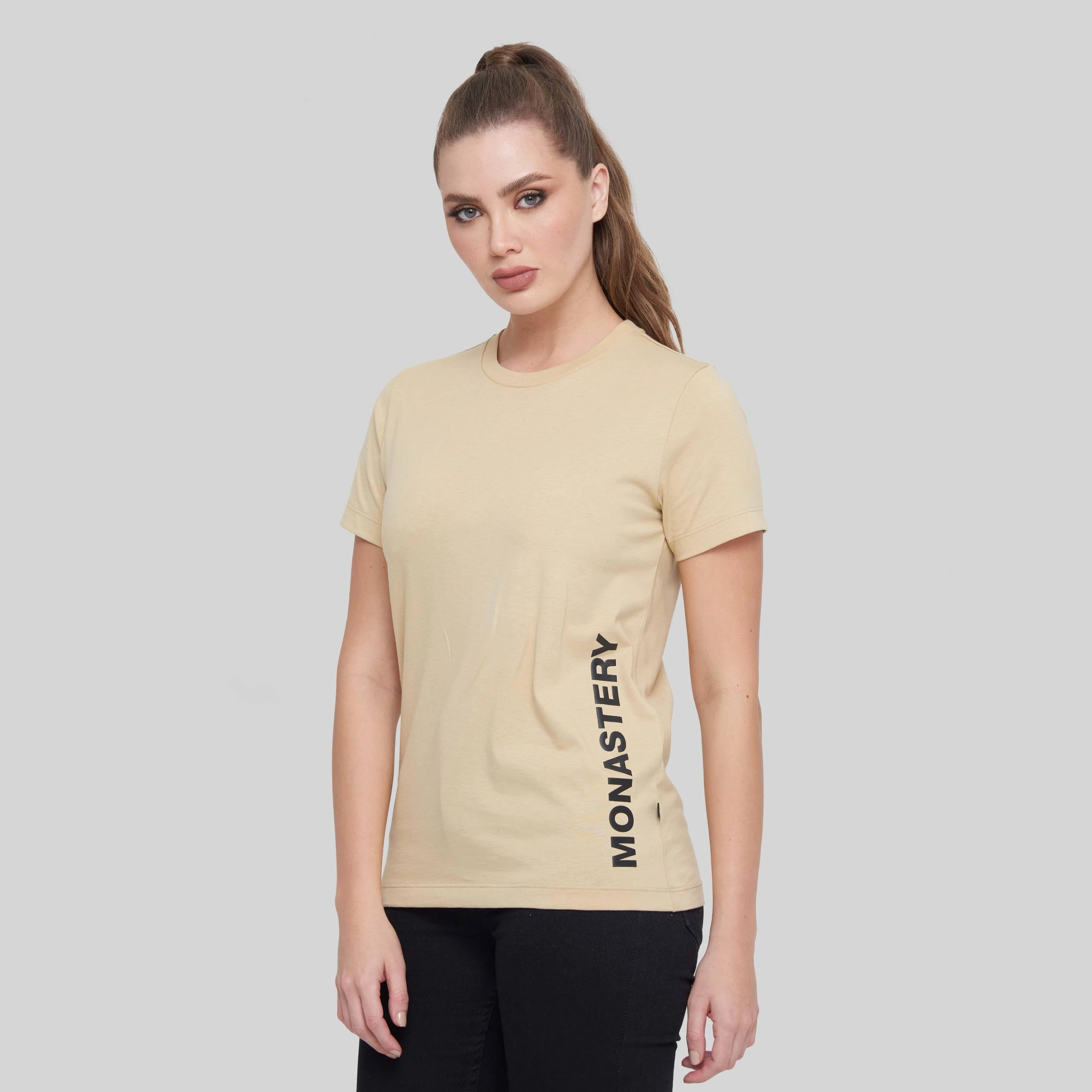 SIRRA CAMEL T-SHIRT