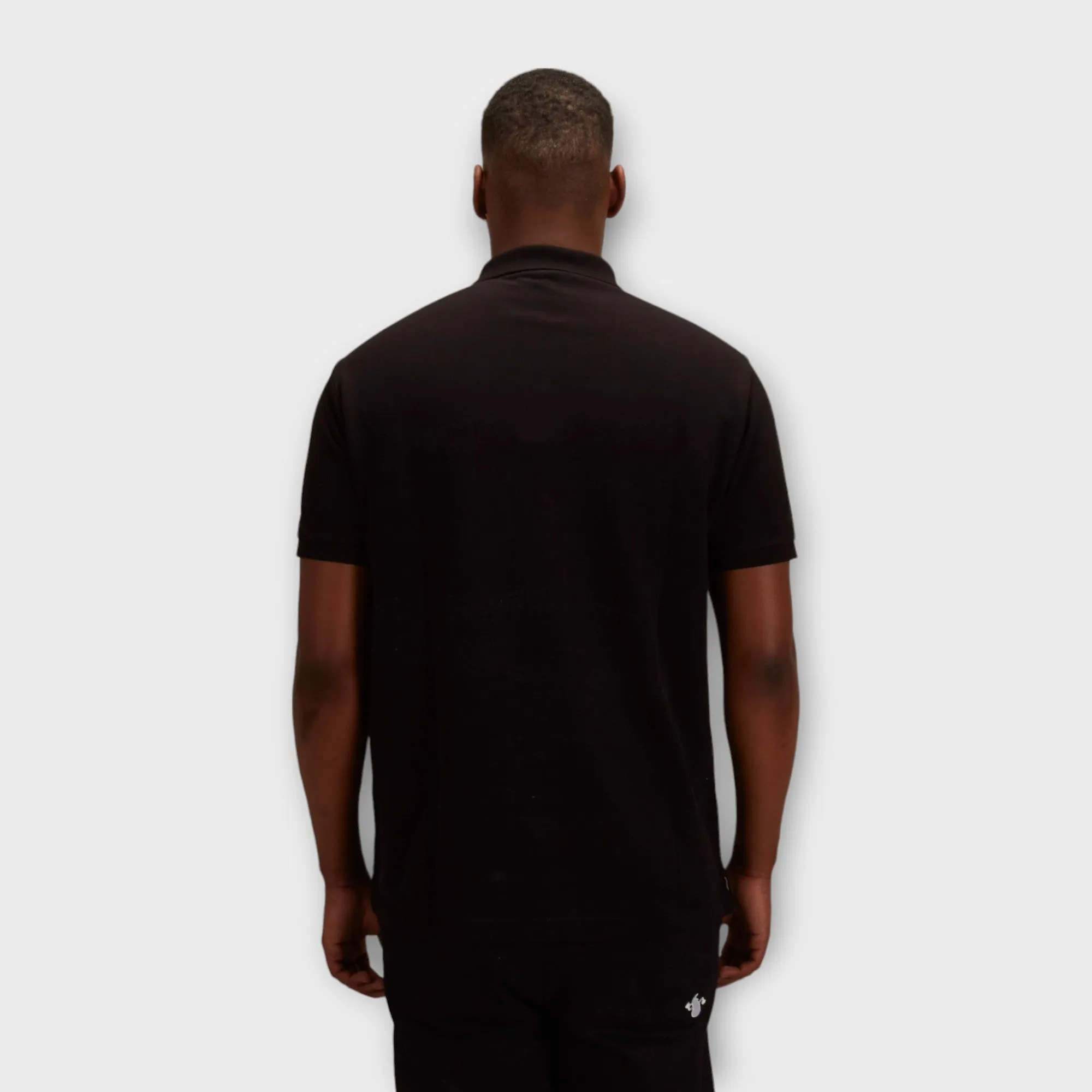 Stone Island Black 22R39 Short Sleeve Polo Shirt