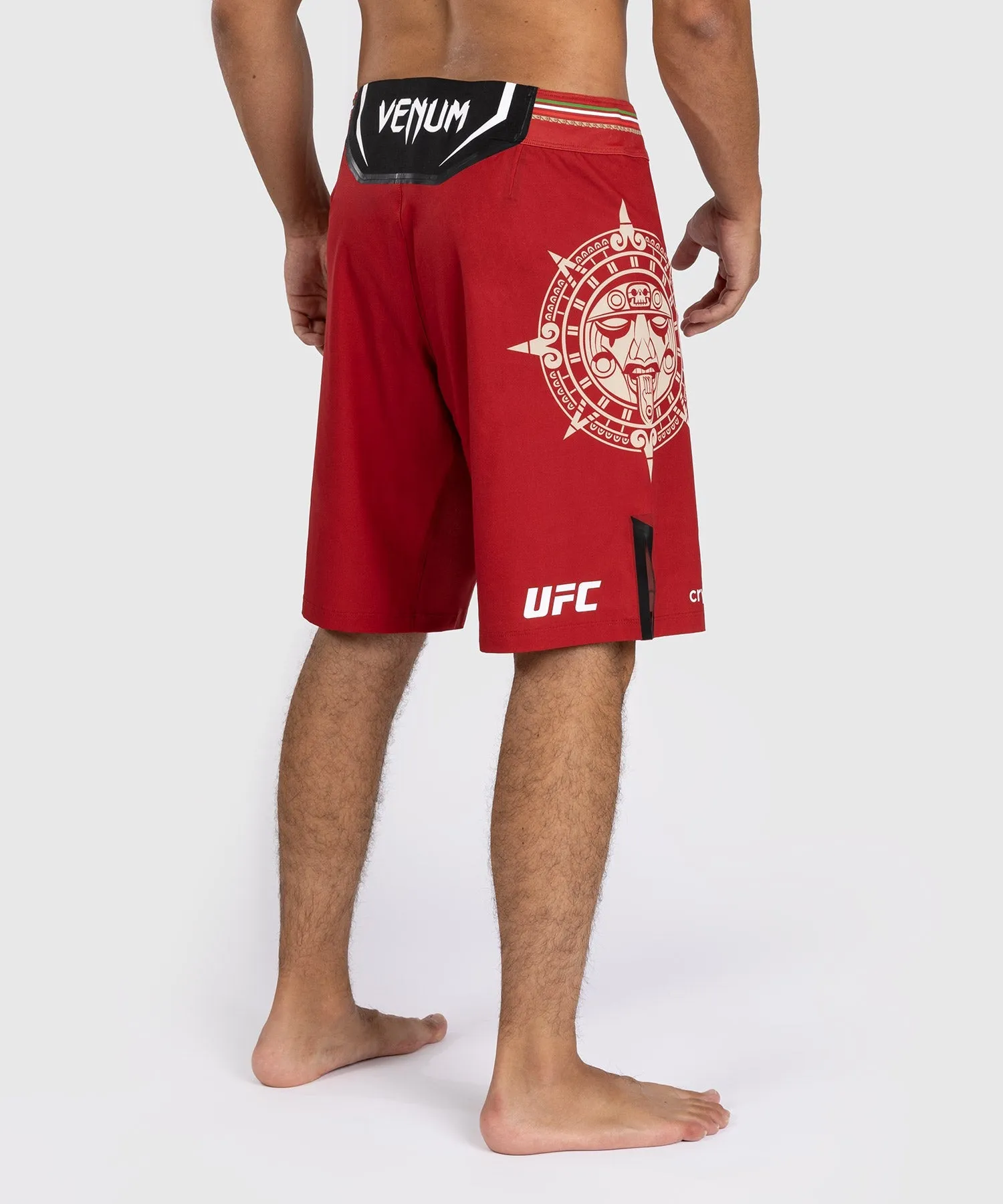 UFC Noche by Venum Personalized Authentic Fight Night Men's Fight Short - Red