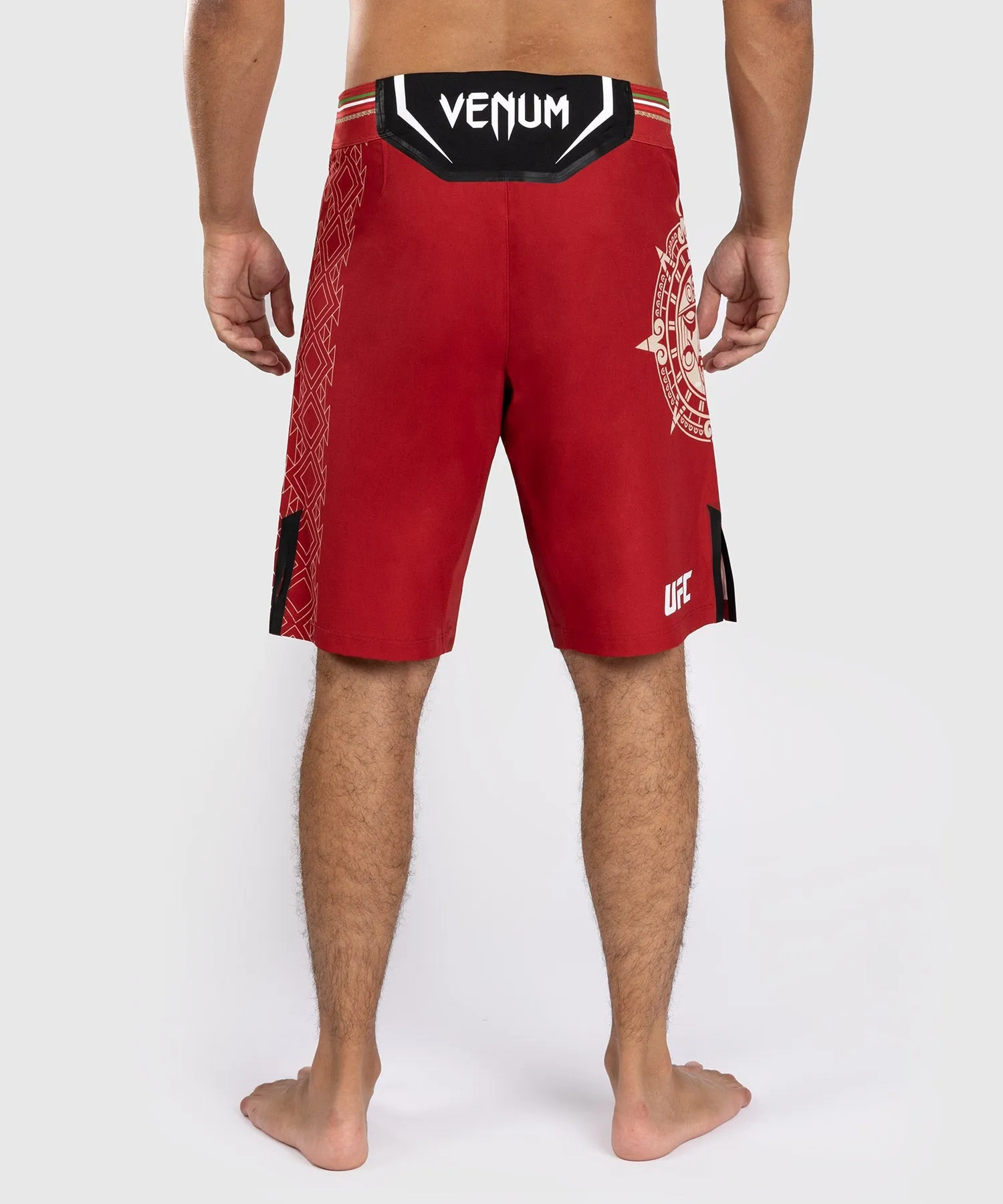 UFC Noche by Venum Personalized Authentic Fight Night Men's Fight Short - Red