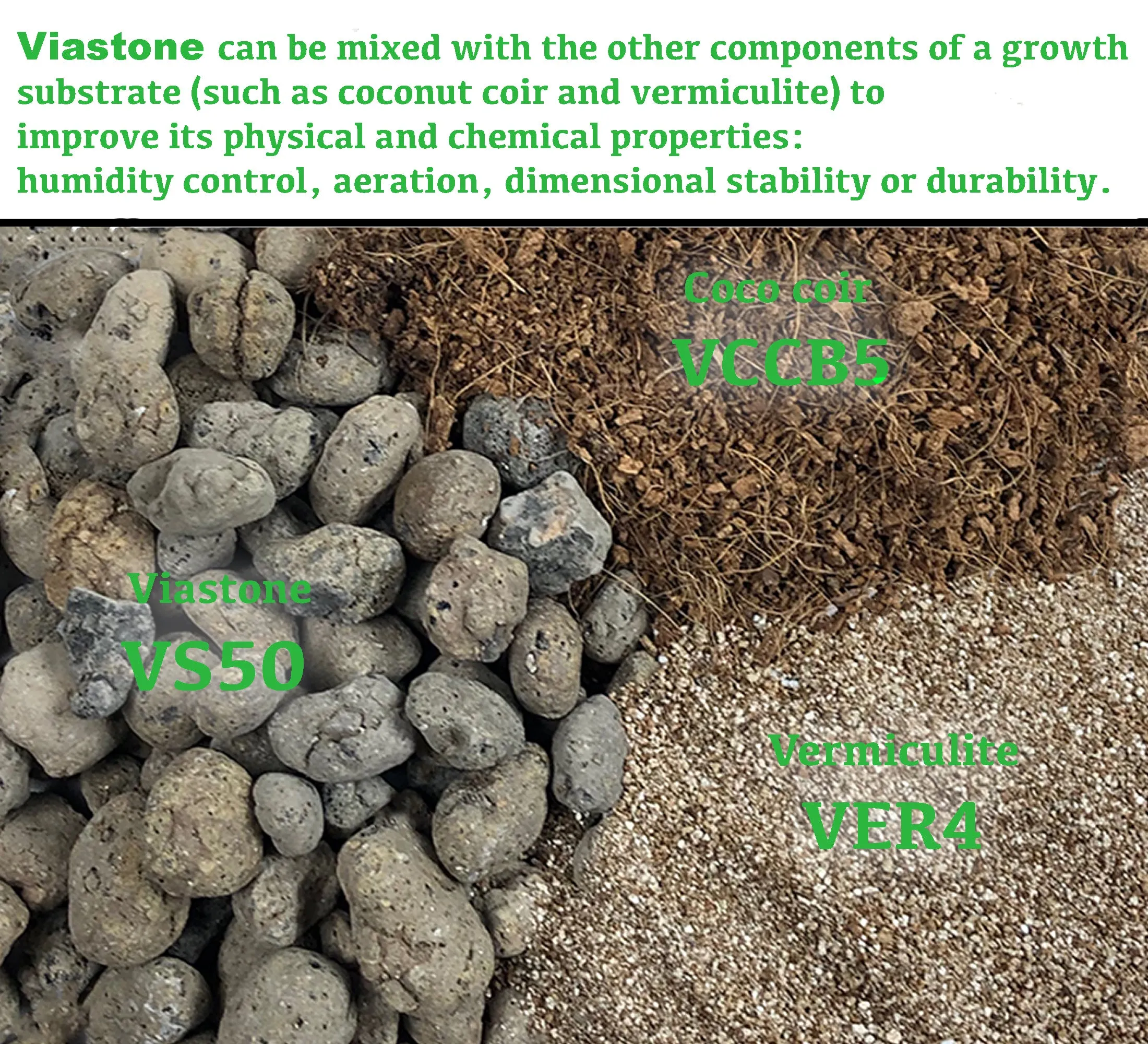 Viastone 50L Expanded Clay Pebbles, Grow Rocks, Irregular (Pallet of 52)